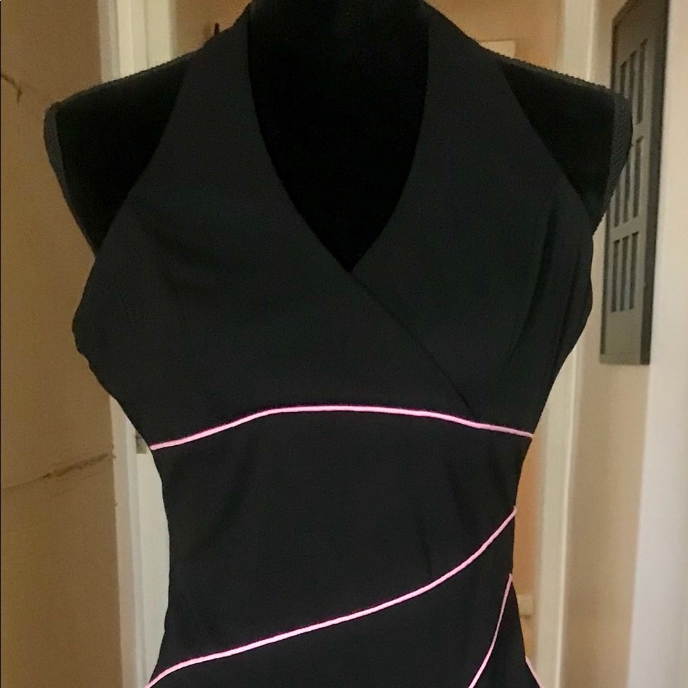 Vintage Black Mermaid Dress by Blondie Nites